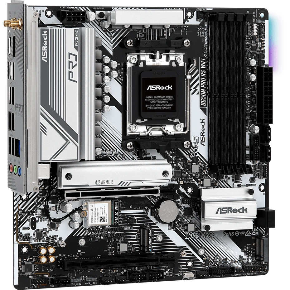 Материнская плата ASRock B650M PRO RS WIFI - фото 3