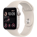 Умные часы Apple Watch SE 2 44mm Starlight Aluminum Case with Starlight Sport Band M/L (MRE53LL/A)