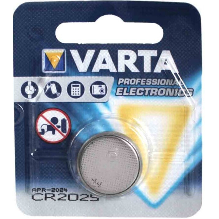 Батарейка Varta (CR2025, 1 шт.) - CR2025/1BL