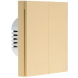 Умный выключатель Aqara Smart Wall Switch H1 Beige (With Neutral, Double Rocker) (WS-EUK04BE)