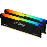 Оперативная память 16Gb DDR4 2666MHz Kingston Fury Beast RGB (KF426C16BB2AK2/16) (2x8Gb KIT)