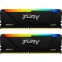 Оперативная память 16Gb DDR4 2666MHz Kingston Fury Beast RGB (KF426C16BB2AK2/16) (2x8Gb KIT) - фото 2