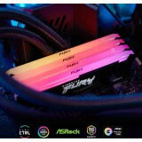 Оперативная память 16Gb DDR4 2666MHz Kingston Fury Beast RGB (KF426C16BB2AK2/16) (2x8Gb KIT)