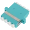 Оптический адаптер NIKOMAX NMF-OA4M3-FN-LCU-LCU-AQ-2