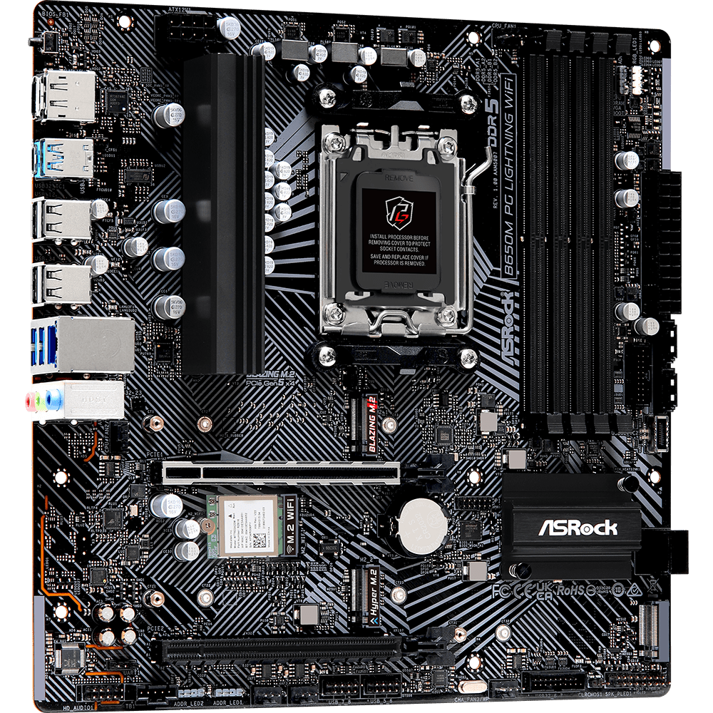 Материнская плата ASRock B650M PG Lightning WiFi - фото 3