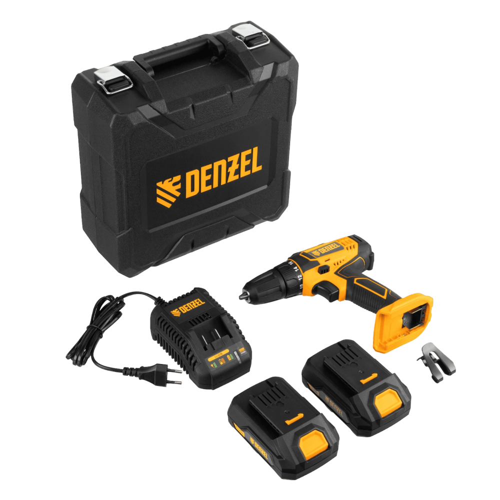 Дрель Denzel CDL-18-02BM - 26116 - фото 2
