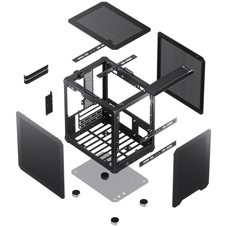 Корпус Jonsbo C6 Handle Black - фото 11