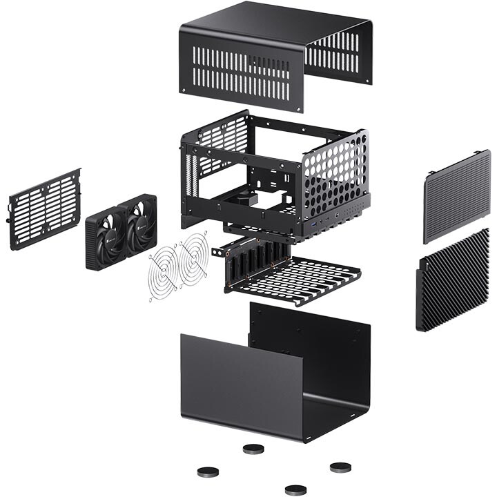 Корпус Jonsbo N3 Black - фото 15