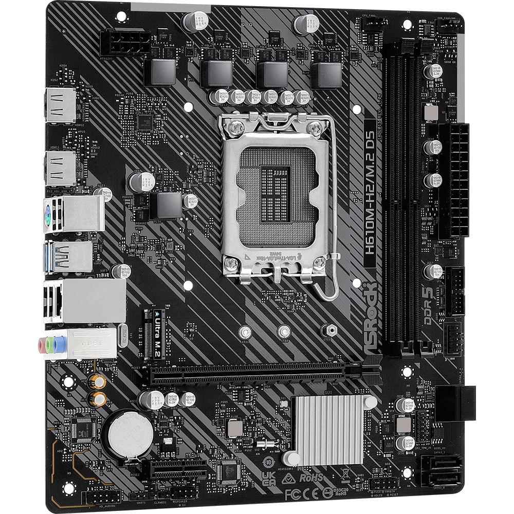 Материнская плата ASRock H610M-H2/M.2 D5 - фото 3