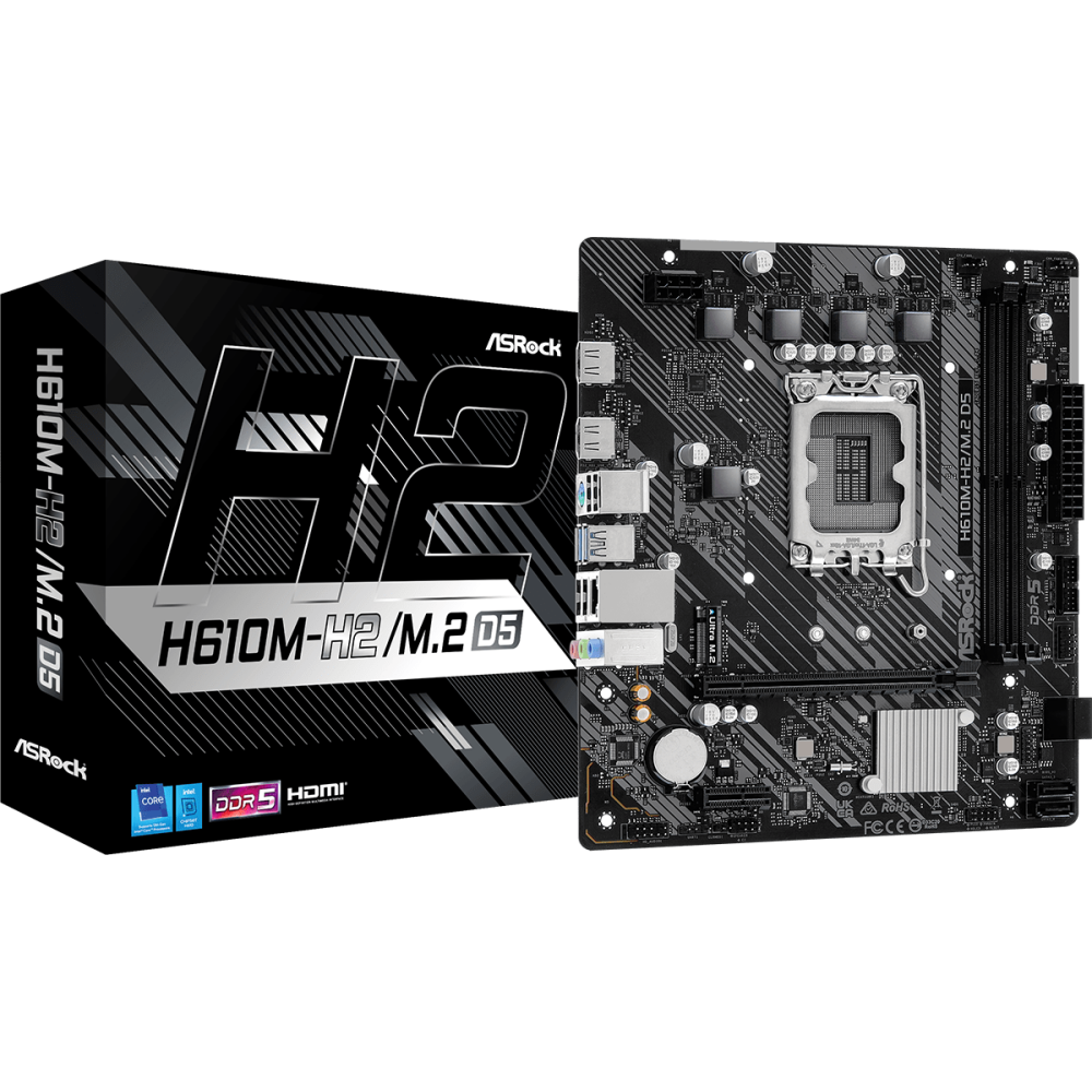 Материнская плата ASRock H610M-H2/M.2 D5 - фото 5