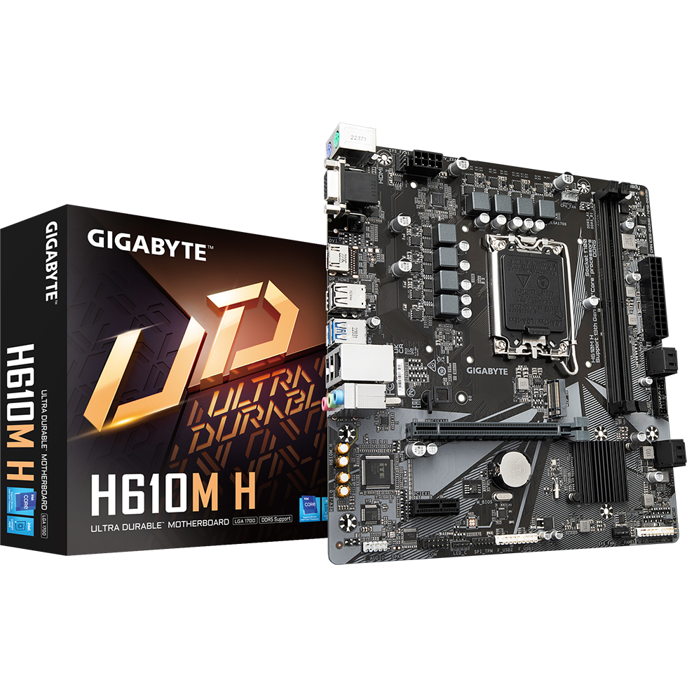 Материнская плата Gigabyte H610M H - фото 4