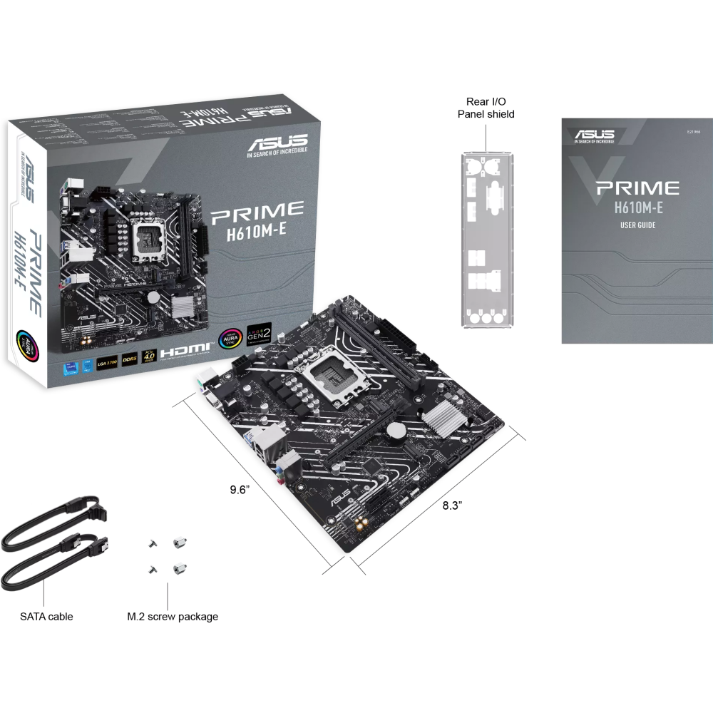 Материнская плата ASUS PRIME H610M-E-CSM - фото 5