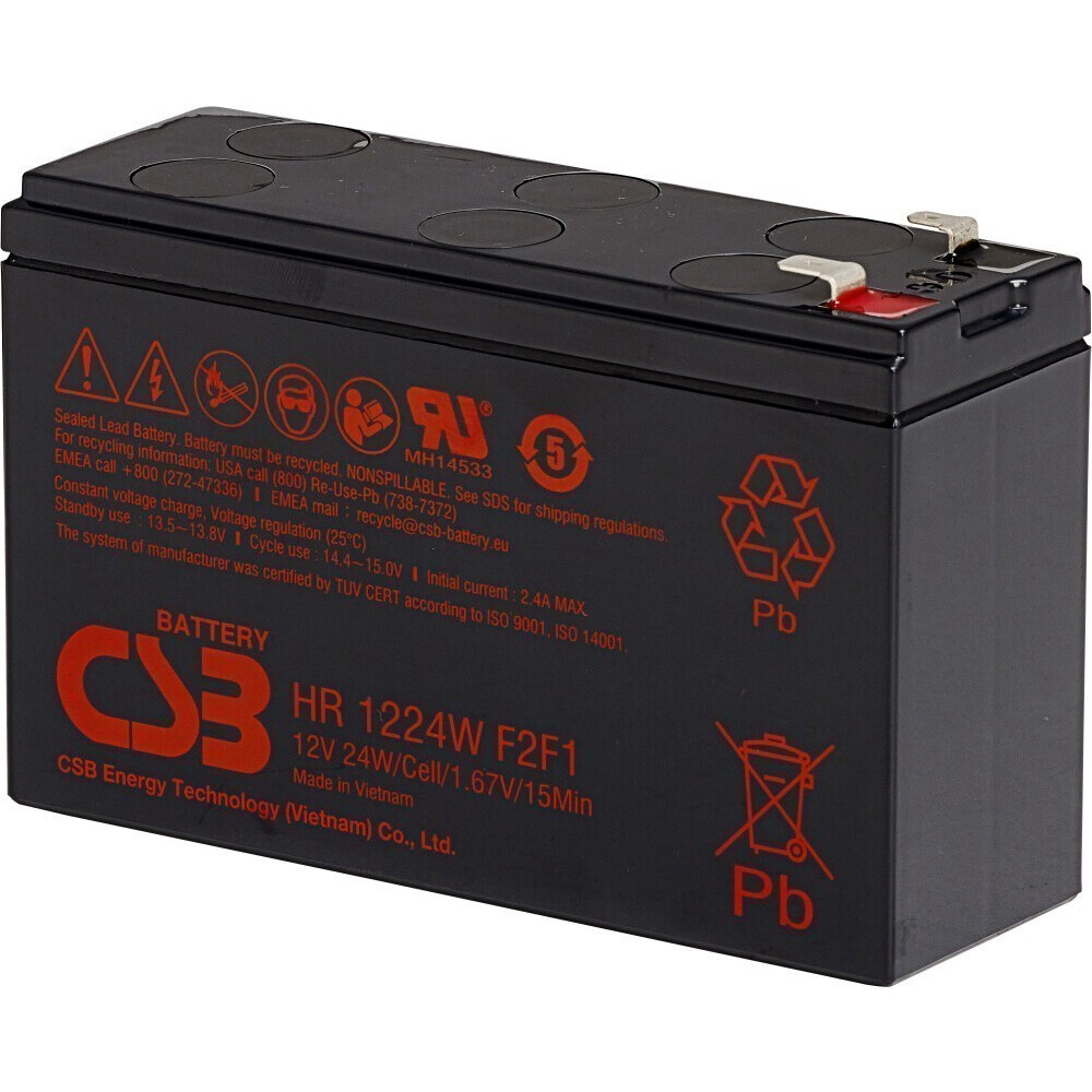 Аккумуляторная батарея CSB HR1224W F2 F1