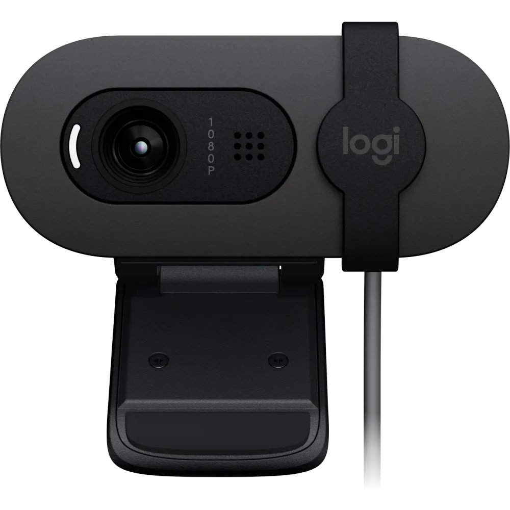 Веб-камера Logitech BRIO 100 Graphite (960-001585/1587) - фото 2