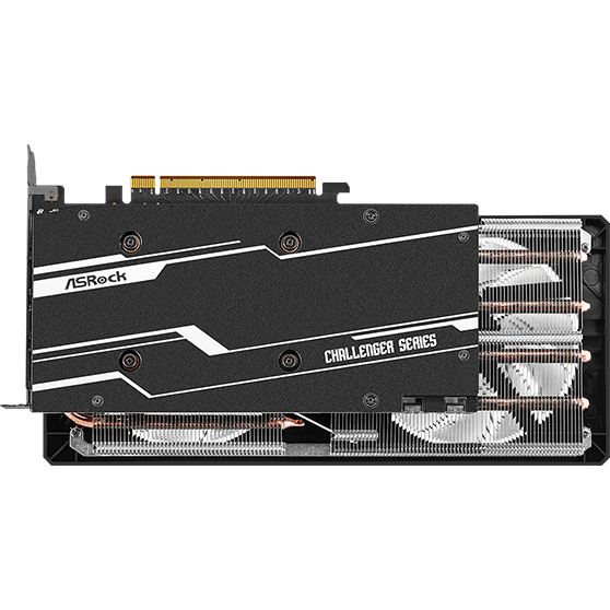 Видеокарта Intel Arc A770 ASRock Challenger OC 16Gb (A770 CL 16GO) - фото 4