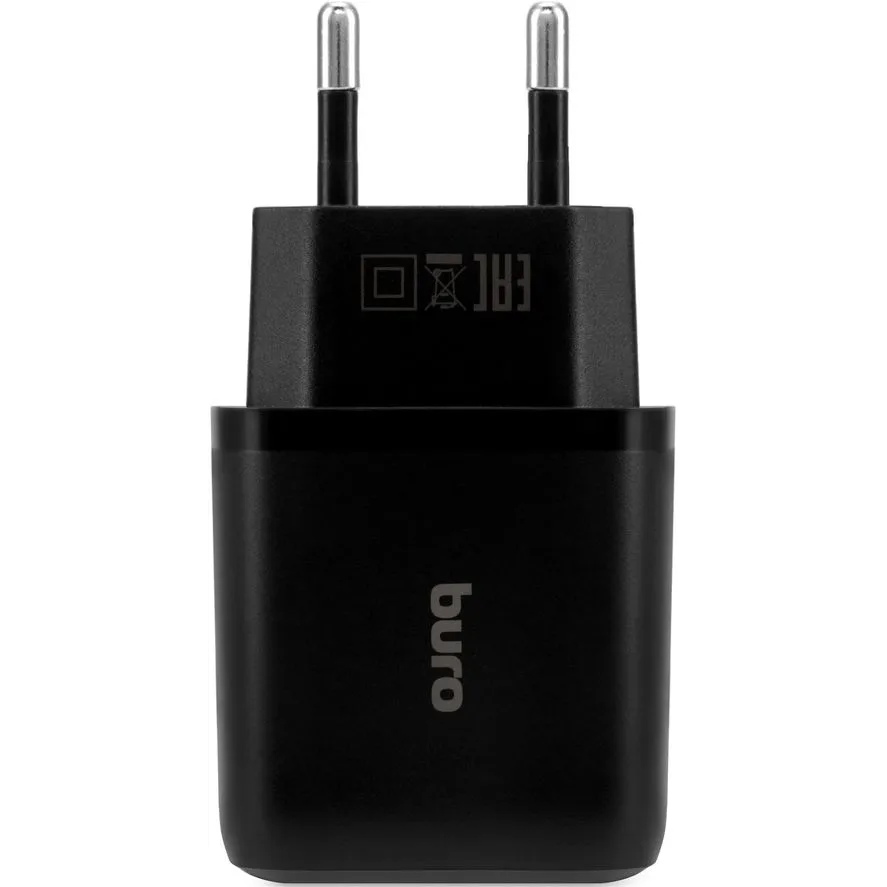 Сетевое зарядное устройство Buro BUWH1 Black - BUWH15S200BK - фото 3