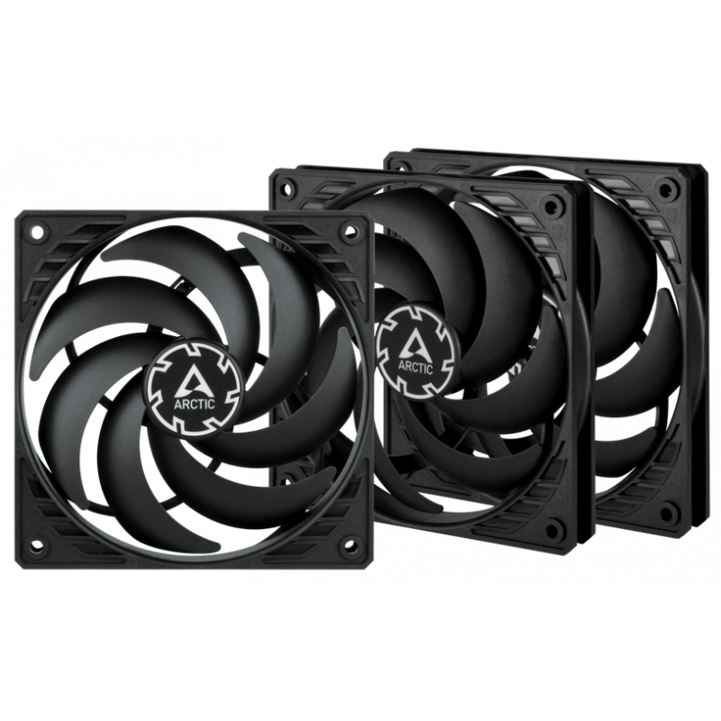 Вентилятор для корпуса Arctic Cooling P12 Slim PWM PST (3 шт.) - ACFAN00275A
