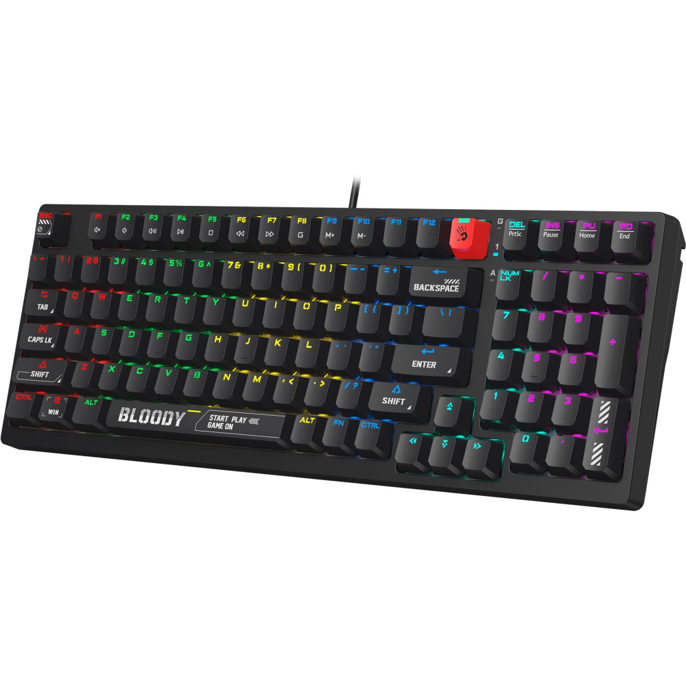 Клавиатура Bloody S98 Black - фото 3