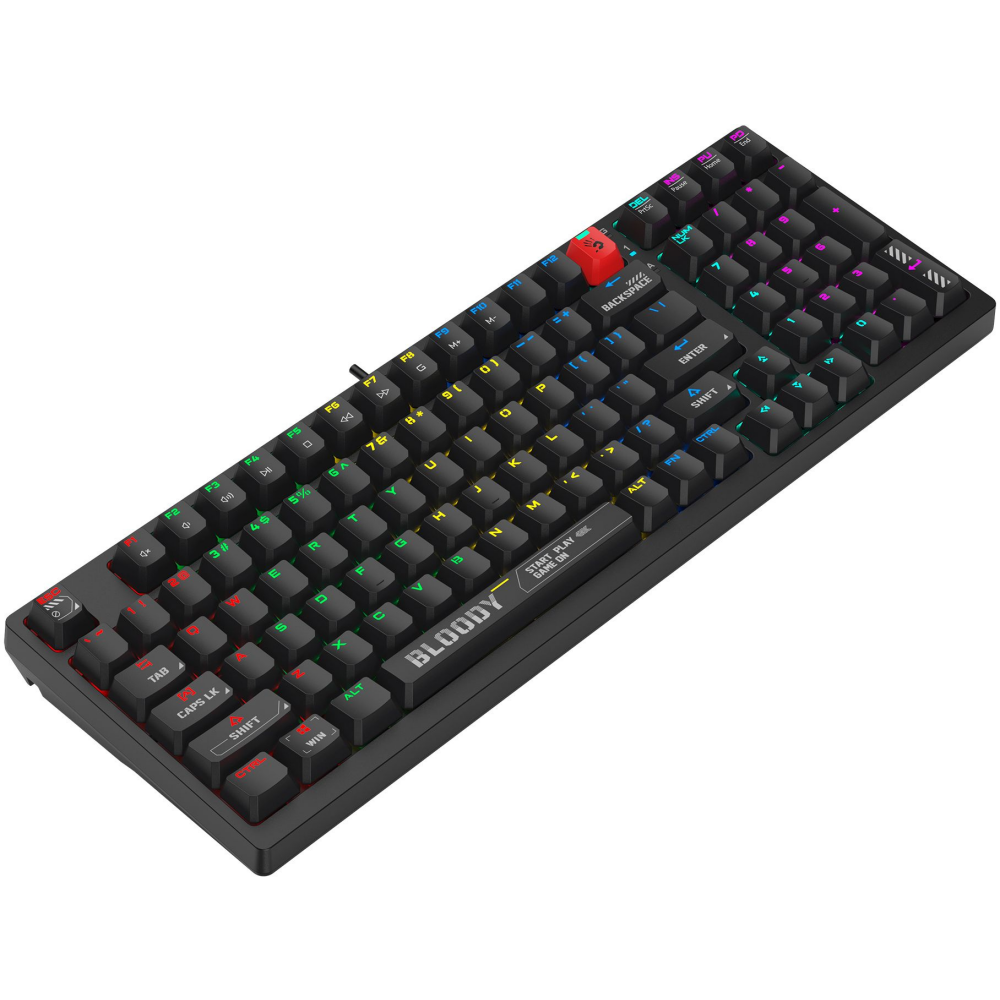 Клавиатура Bloody S98 Black - фото 4