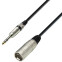 Кабель 6.3 Jack (M) - XLR (M), 6м, Adam Hall K3BMV0600