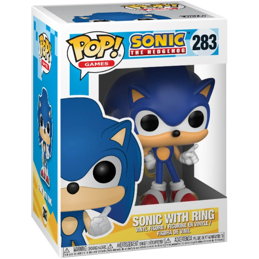 Фигурка Funko POP! Games Sonic the Hedgehog Sonic with Ring - 20146 - фото 2
