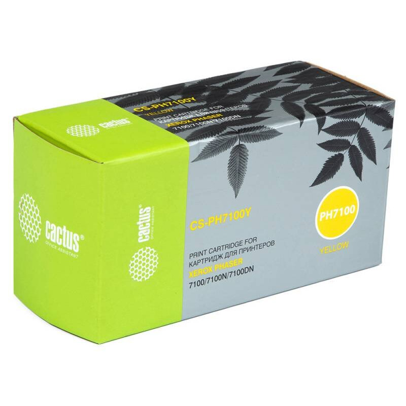 Картридж Cactus CS-PH7100Y Yellow