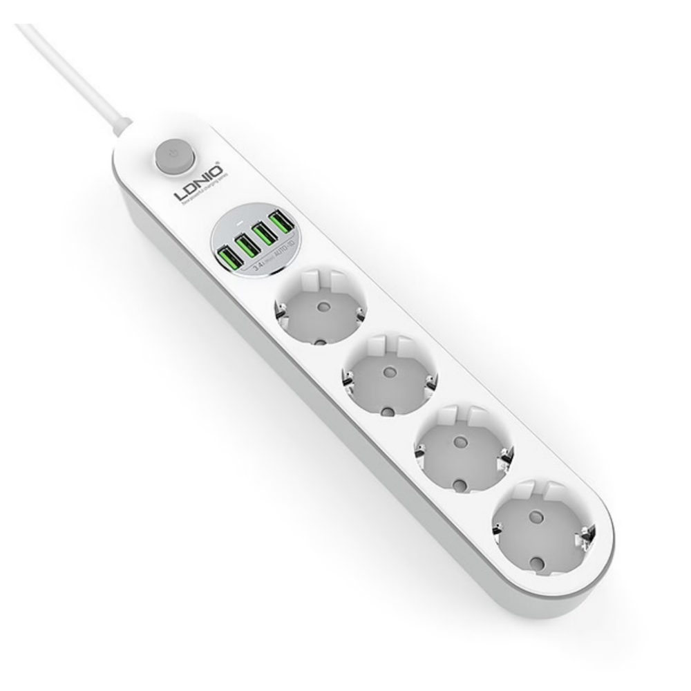 Сетевой удлинитель LDNIO SE4432 White/Grey - LD_B4438 - фото 3