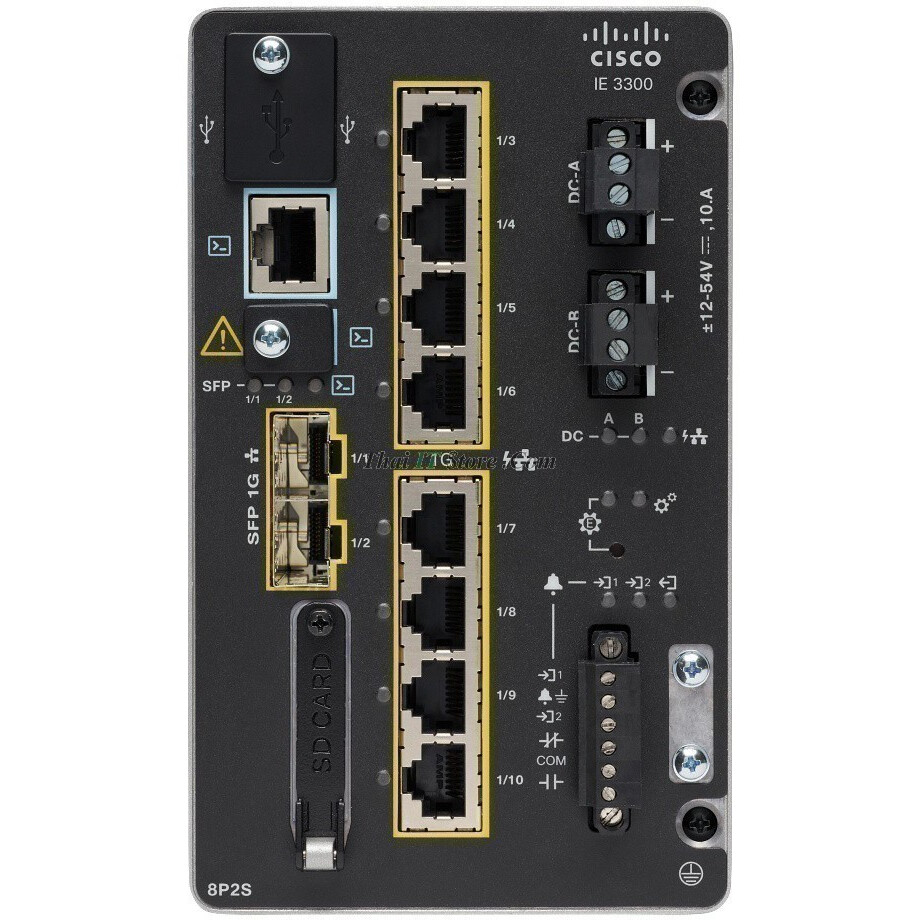 Коммутатор (свитч) Cisco IE-3300-8P2S-E