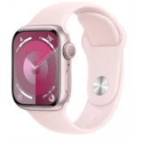 Умные часы Apple Watch Series 9 45mm Pink Aluminum Case with Light Pink Sport Band S/M (MR9G3LL/A)