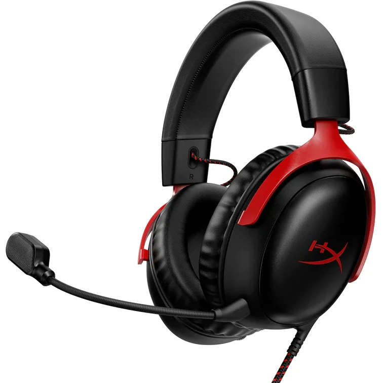 Гарнитура HyperX Cloud III Black/Red - 727A9AA