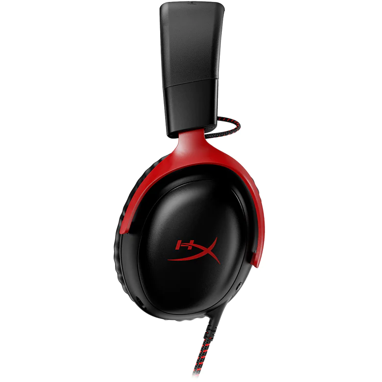 Гарнитура HyperX Cloud III Black/Red - 727A9AA - фото 3