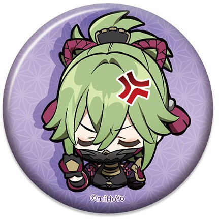 Значок miHoYo Genshin Impact Chibi Expressions Kuki Shinobu