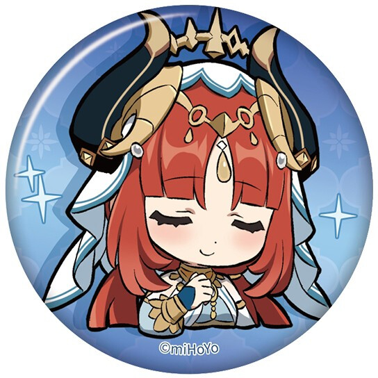 Значок miHoYo Genshin Impact Chibi Expressions Nilou