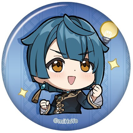 Значок miHoYo Genshin Impact Chibi Expressions Xingqiu