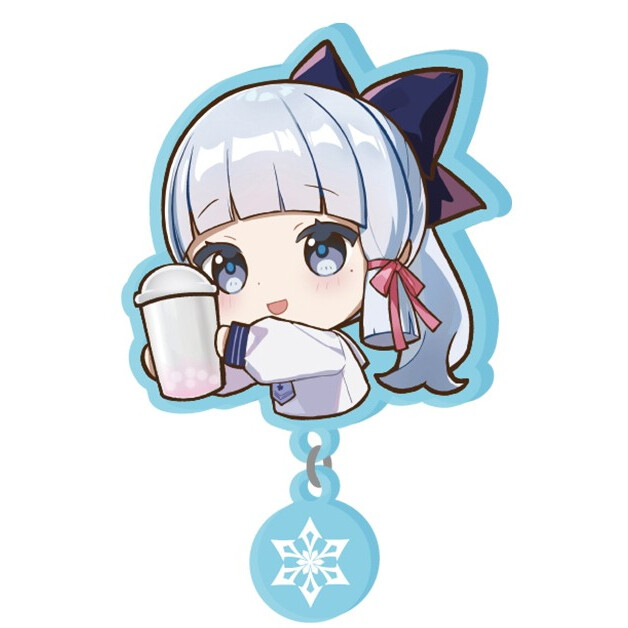 Значок miHoYo Genshin Impact Heytea Collaboration Kamisato Ayaka