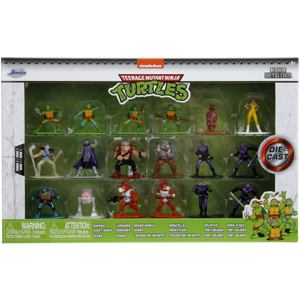 Фигурка Jada Toys Nano Metalfigs TMNT 18-pack (34460) - фото 3