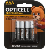 Батарейка Opticell Professional (AAA, Alkaline, 4 шт) (5052002)