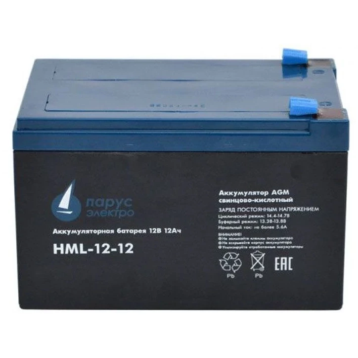 Аккумуляторная батарея Парус электро HML-12-12 - фото 2