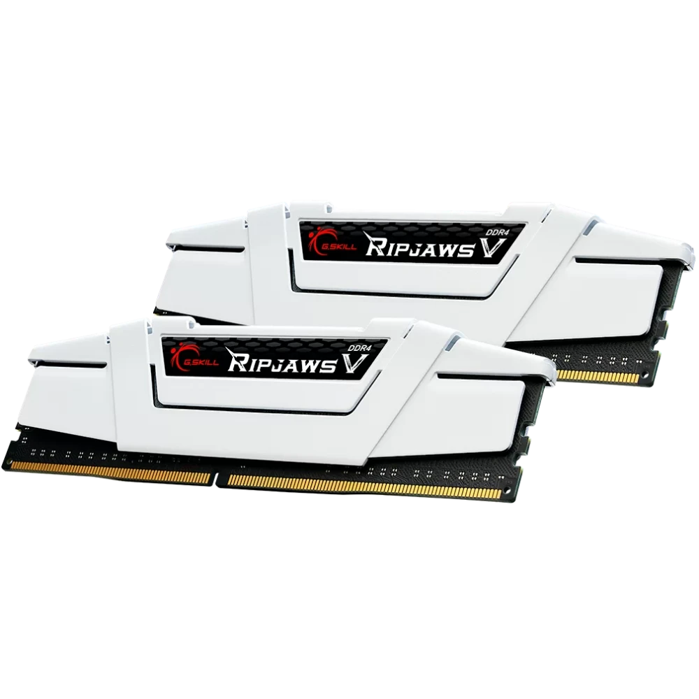 Оперативная память 32Gb DDR4 3600MHz G.Skill Ripjaws V White (F4-3600C18D-32GVW) (2x16Gb KIT) - фото 2