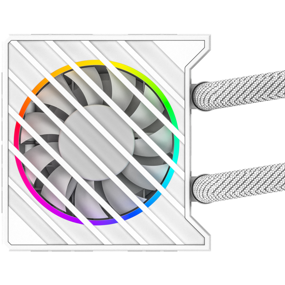 Система жидкостного охлаждения ID-COOLING DASHFLOW 360 XT LITE WHITE - фото 6