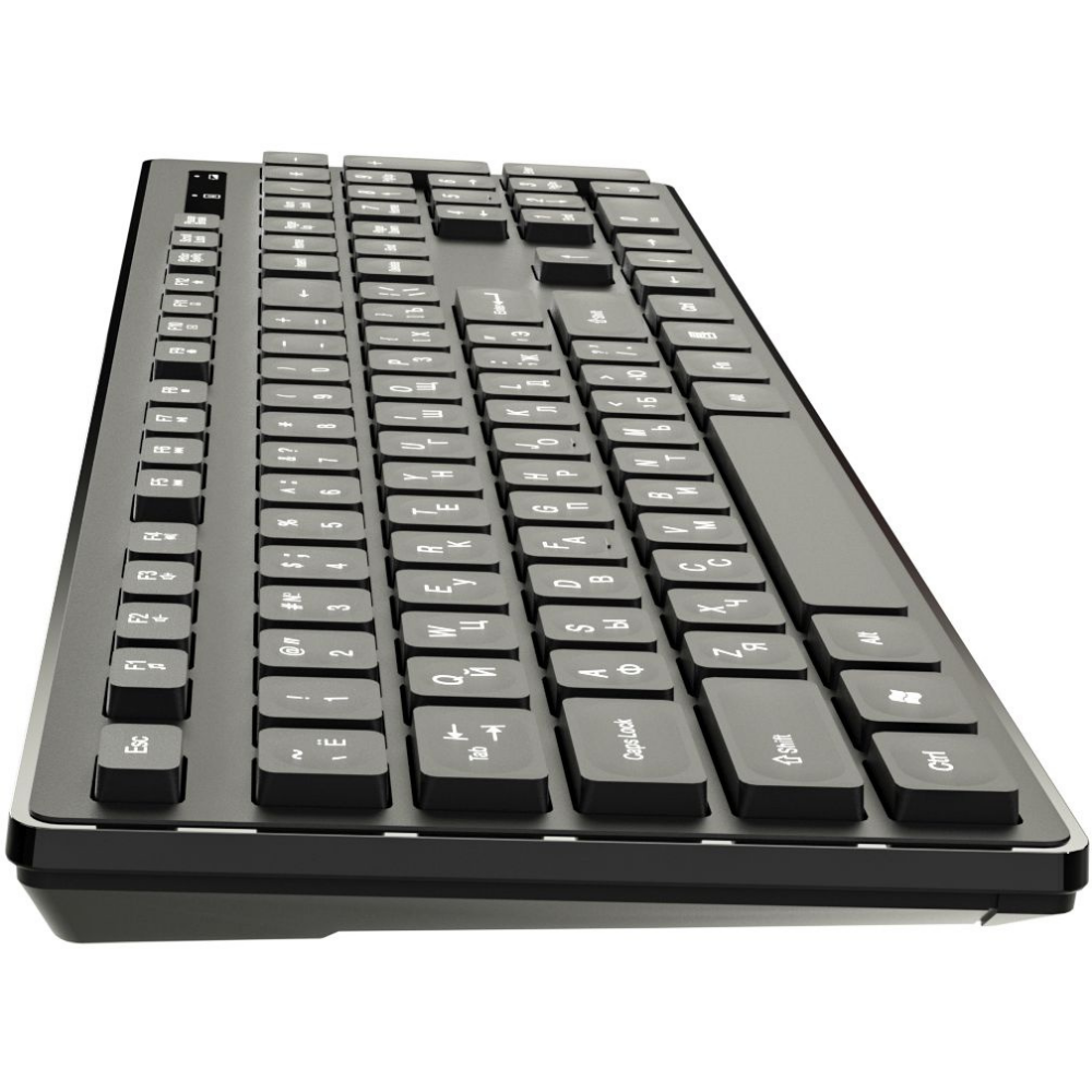 Клавиатура + мышь Oklick S255W Black - фото 10