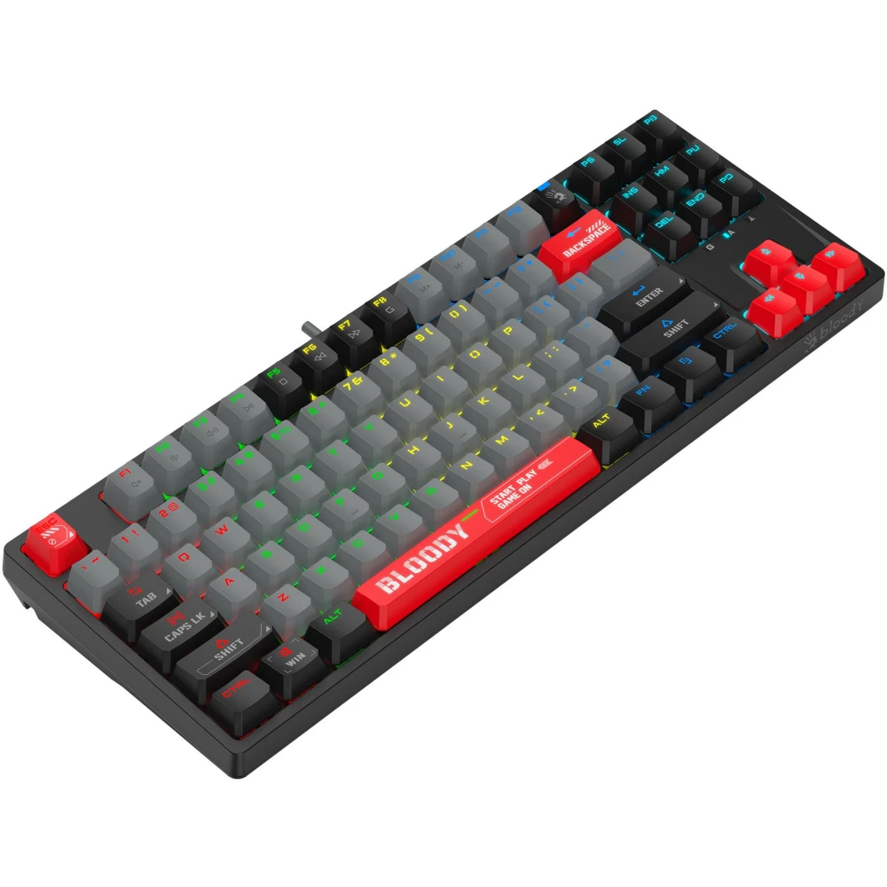 Клавиатура Bloody S87 Energy Red - фото 2