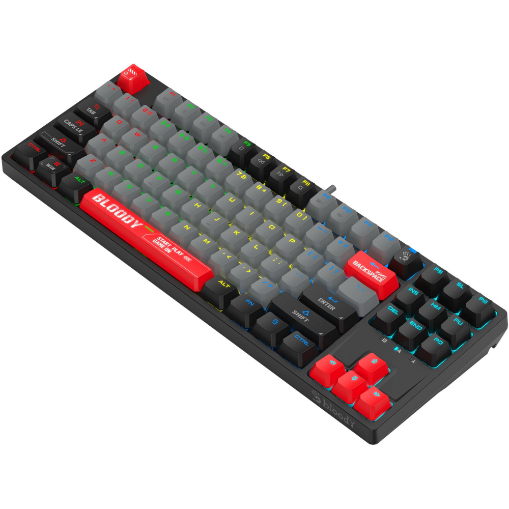 Клавиатура Bloody S87 Energy Red - фото 3
