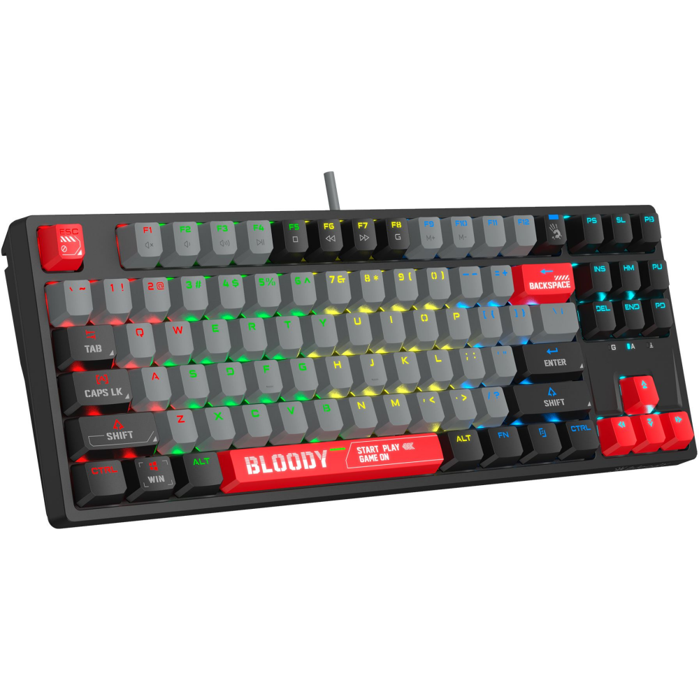 Клавиатура Bloody S87 Energy Red - фото 4