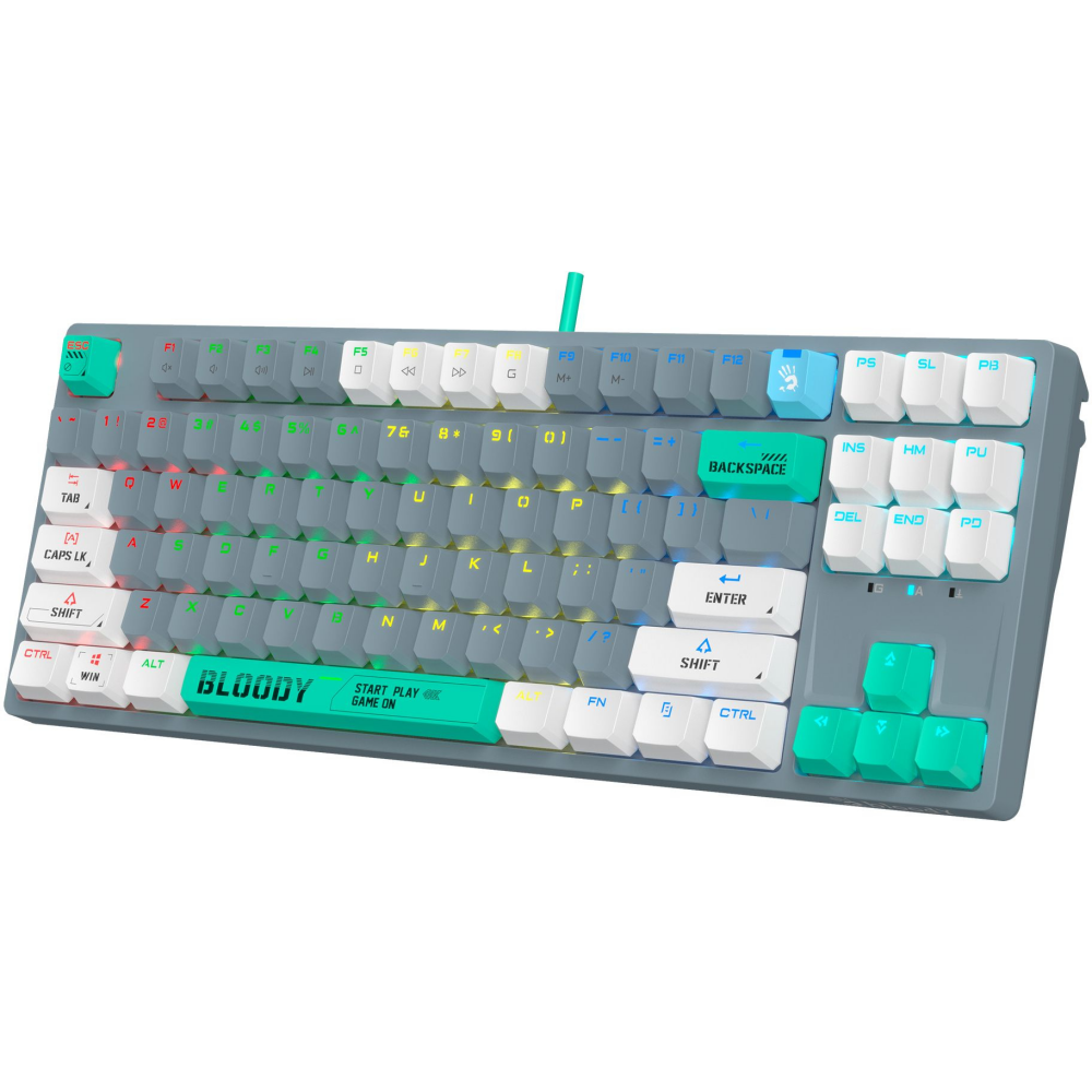 Клавиатура Bloody S87 Energy Ash - фото 5