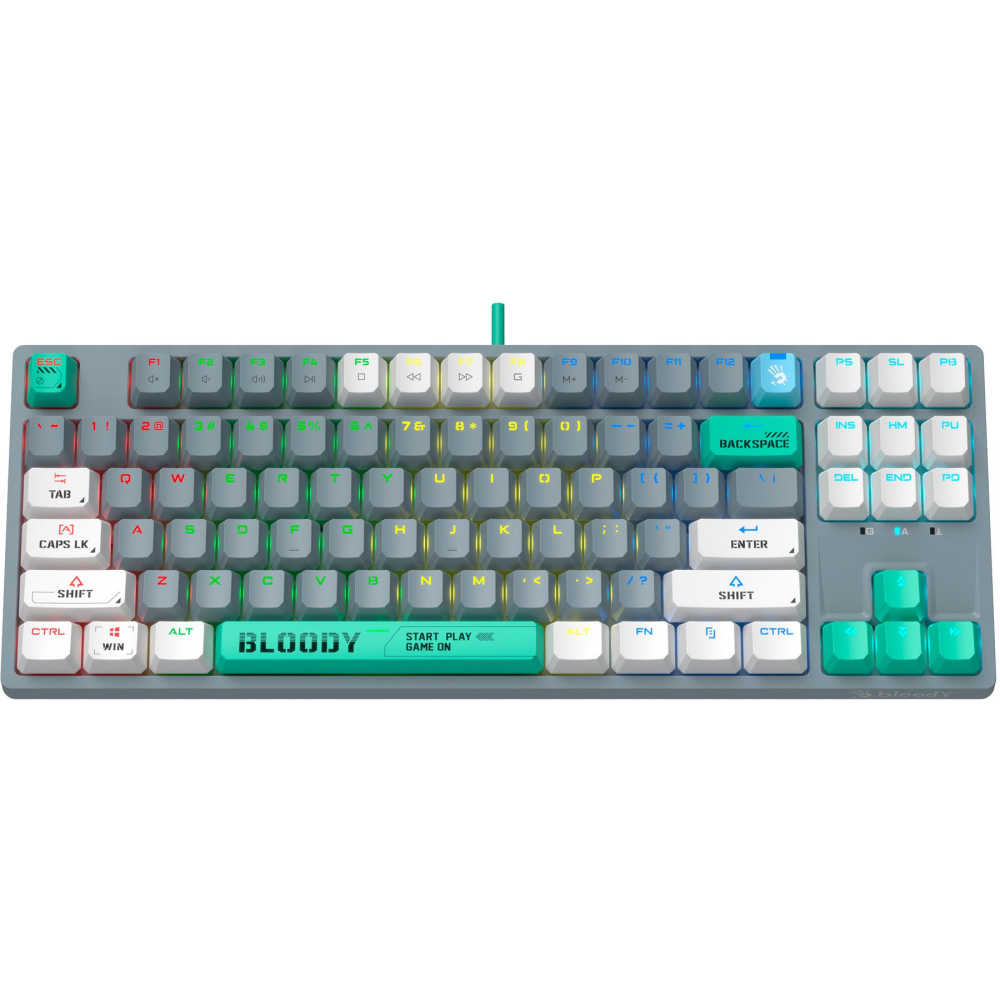 Клавиатура Bloody S87 Energy Ash - фото 6