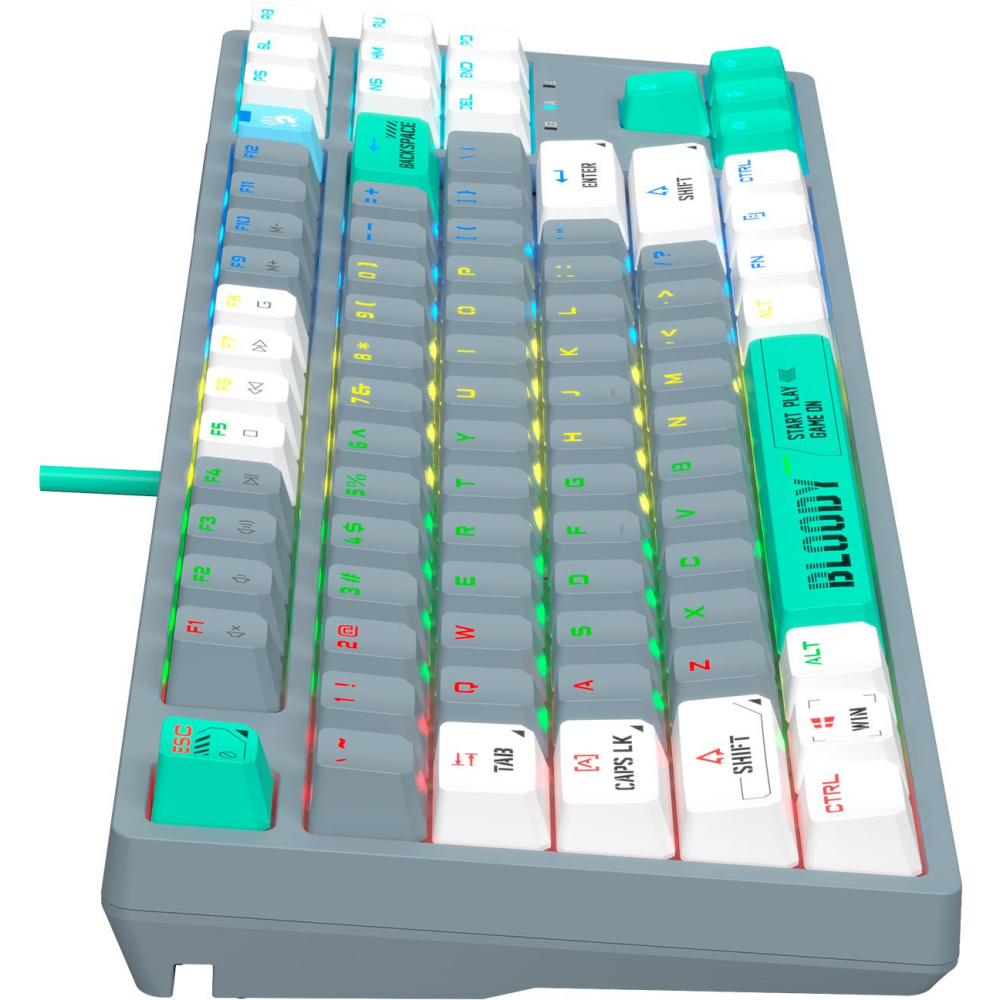 Клавиатура Bloody S87 Energy Ash - фото 8