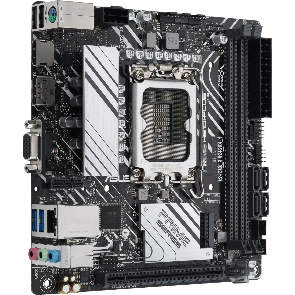 Материнская плата ASUS PRIME H610I-PLUS-CSM - фото 2