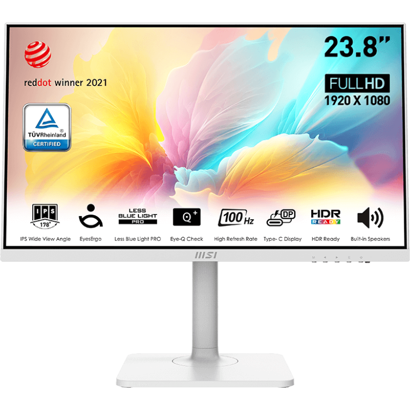 Монитор MSI 24" Modern MD2412PW - 9S6-3PA59H-096