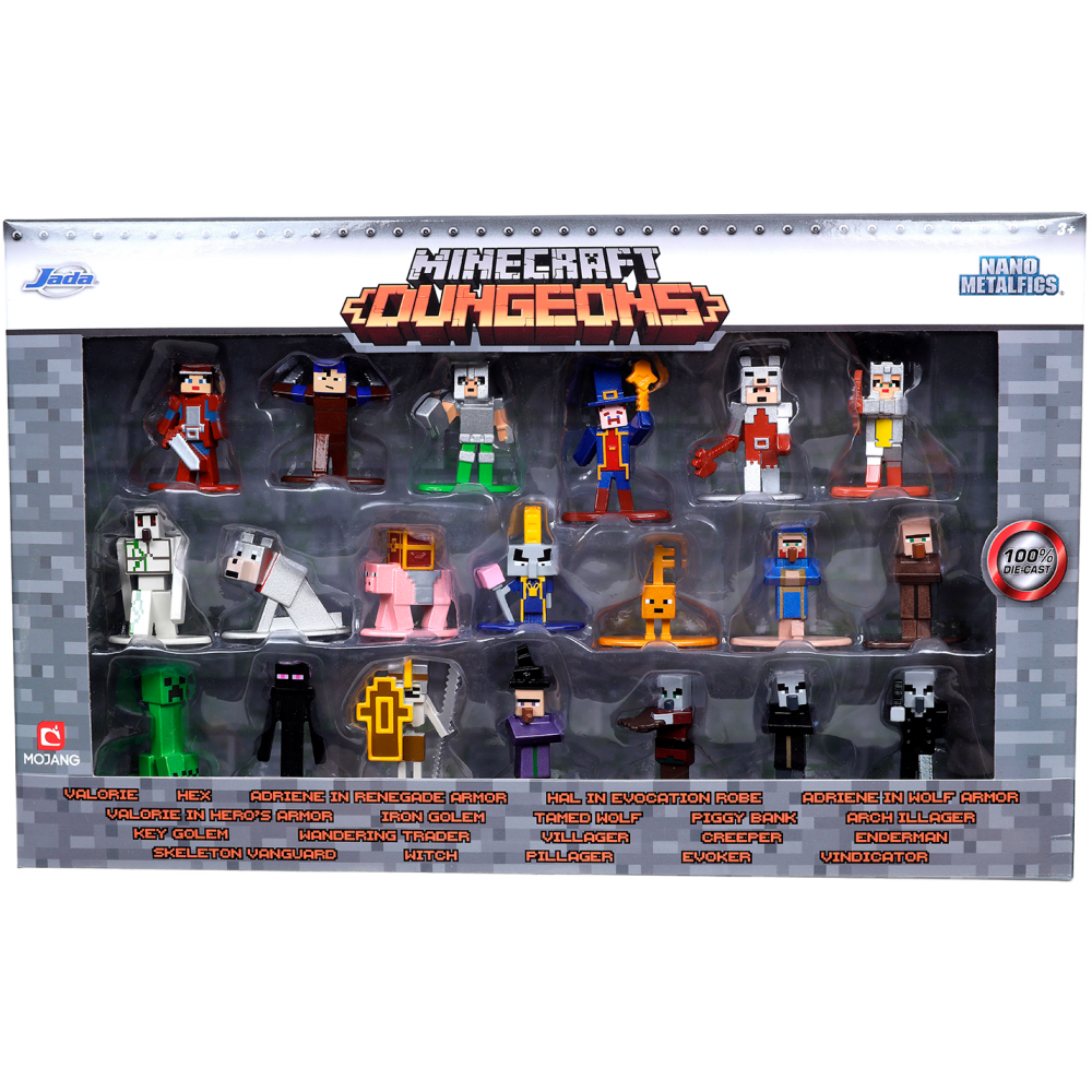 Набор фигурок Jada Toys Nano Metalfigs Minecraft Wave 4 - 32329 - фото 3